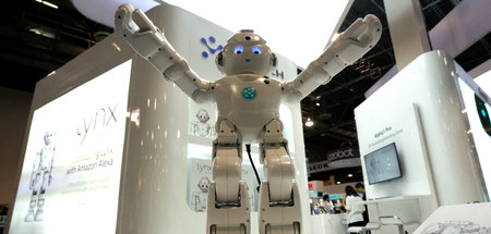 Der erste sprechende Roboter der Firma Westinghouse aus dem Jahr...