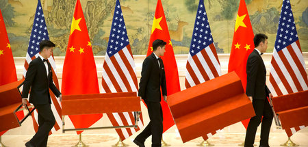 Die chinesische Regierung hat für die US-Wirtschaft Hürden aufge...