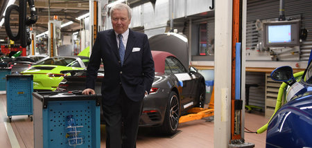 Wolfgang Porsche führt sich nach Gutsherrenart auf (Porsche-Werk...
