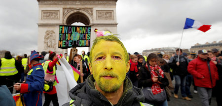 Gelb gegen Macron: Demonstration am Samstag auf den Champs-Élysé...