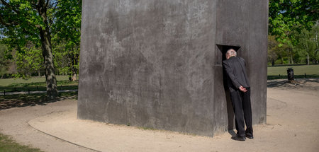 Denkmal in Berlin-Tiergarten für die unter der Naziherrschaft ve...