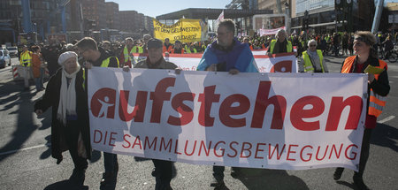»Aufstehen«-Kundgebung in Nordrhein-Westfalen (16. Februar)