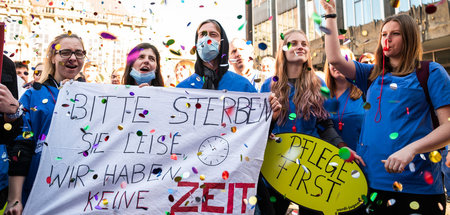 Starke These, leicht gemacht: Bunter Protest allein reicht nicht...