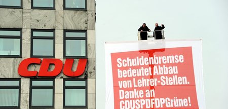 Die Schuldenbremse verhindert Investitionspolitik im Sinne der B...