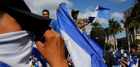 Proteste gegen die Regierung von Nicaraguas Präsident Daniel Ort...
