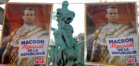 »Verächter der Republik«: Proteste am Dienstag in Paris gegen Pr...