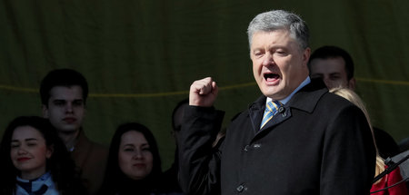 Der Präsident stehe »dem Weg der Ukraine nach Westen im Wege«, s...