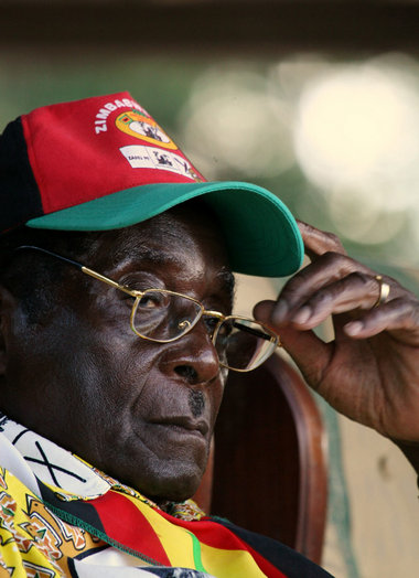 »Offenes Rennen«: Robert Mugabe