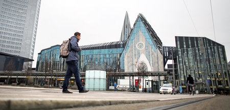 Schnüffelt der Verfassungsschutz auch hier? Das Paulinum der Uni...