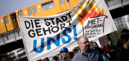 Demo gegen »Mietenwahnsinn«: 2018 rechneten die Veranstalter in ...