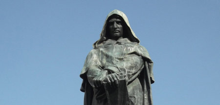 Statue von Giordano Bruno in Rom