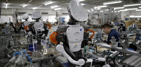 Eine nahezu vollautomatisierte Produktion könnte die Menschen vo...