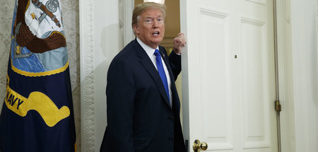 Globalisierung ja, aber nur unter US-Führung: Präsident Donald T...