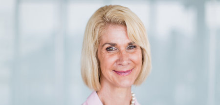Brigitte Mohn, Vorstandsmitglied der Bertelsmann-Stiftung, in de...