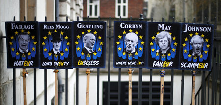 Wer›s macht, macht‹s falsch: Parteiübergreifende Kritik der Brit...