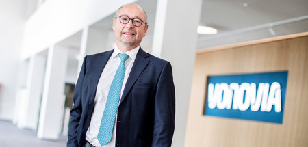Profiteur: Vonovia-Vorstandschef Rolf Buch in der Bochumer Firme...