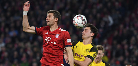Denn Müller will es: Der FC Bayern zeigte dem BVB am Samstag, we...