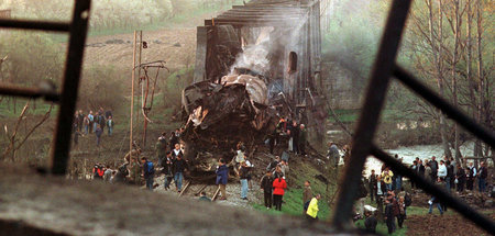 »Zwischenfall« mit 14 Toten: 12. April 1999 bei Grdelica im Südo...