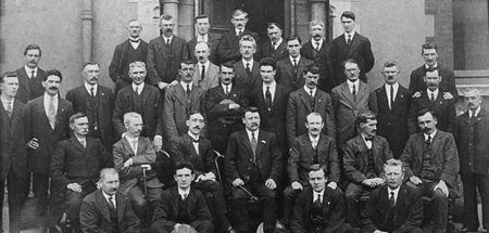 Der Arbeiterrat von Limerick, der im April 1919 für kurze Zeit d...