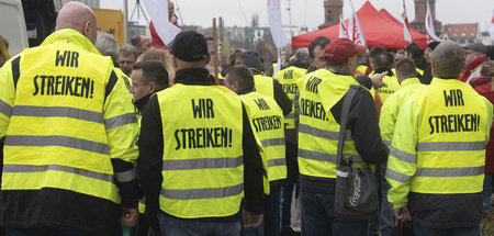 Angriffe seitens der Unternehmer sind abzuwehren, wenn die Arbei...