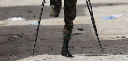 Bengasi, 6. Februar 2015: Libyscher Soldat – vier Jahre nach dem...