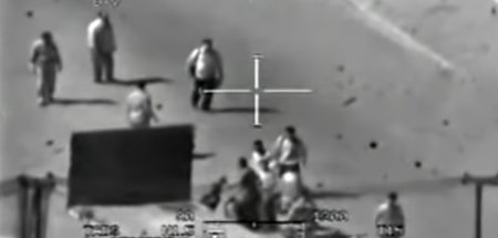 Im Fadenkreuz der US-Armee: Irakische Zivilisten in Bagdad werde...