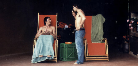 Enrique (Fele Martínez, l.) und Angel (Gael García Bernal, r.) h...