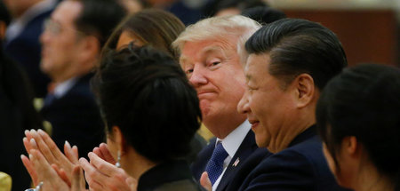Hat es auf die Wirtschaft abgesehen: US-Präsident Donald Trump s...