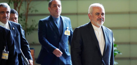 Irans Außenminister Mohammed Dschawad Sarif am vergangenen Donne... Irans Außenminister Mohammed Dschawad Sarif am vergangenen Donne...