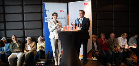 Wir bleiben unter uns: Annegret Kramp-Karrenbauer und Roland Hei... Wir bleiben unter uns: Annegret Kramp-Karrenbauer und Roland Hei...