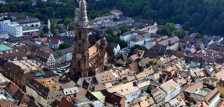 Freiburgs Innenstadt von oben (Archivbild) Freiburgs Innenstadt von oben (Archivbild)
