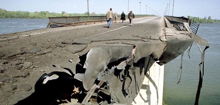 »Angriffe auf die Infrastruktur«: Donaubrücke zwischen Smederewo...