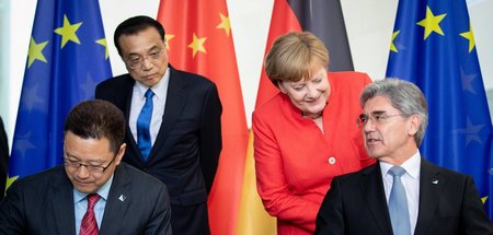 Beziehungen auf dem Prüfstand. China in Deutschland, Juli 2018, 
