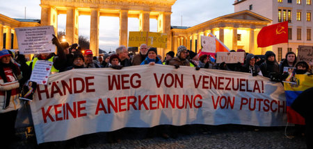 Solidarität mit Venezuela in Berlin