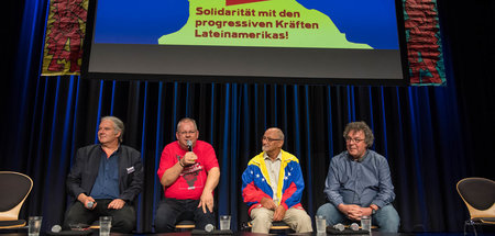 Andrej Hunko (MdB Linkspartei) Andre Scheer (junge Welt); Gerhar