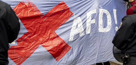 Auch andernorts Thema: Protestaktion gegen die AfD-Wahlparty in ...