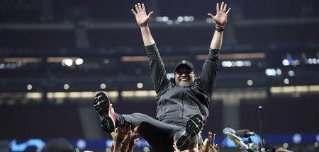 Noch Luft nach oben: Jürgen Klopp im Fußballhimmel