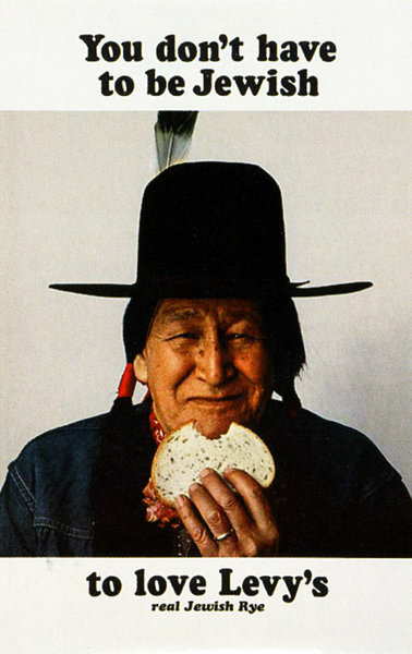 Werbeplakat für Levy’s Brot (Howard Zieff, USA 1967) Werbeplakat für Levy’s Brot (Howard Zieff, USA 1967)