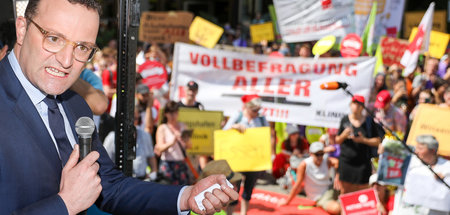 Fühlt sich unverstanden: Bundesgesundheitsminister Jens Spahn (C... Fühlt sich unverstanden: Bundesgesundheitsminister Jens Spahn (C...