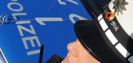 Noch misstrauten viele Ordnungshüter den Grünen, moniert deren P...