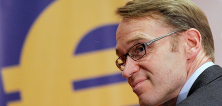 Trübe Aussicht: Bundesbank-Präsident Jens Weidmann hofft auf ste...