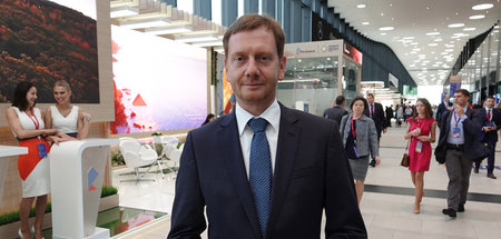 Russenknecht? Sachsens Ministerpräsident Michael Kretschmer (CDU...
