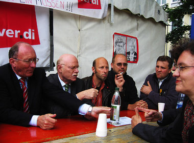 Struck bei ver.di-Streikenden in München