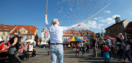 Bereits am 23. März reagierte die Stadt Ostritz mit einem »Fried...