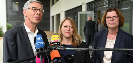 Potentielle Koalitionäre: Maike Schaefer (M., Bündnis 90/Die Grü...