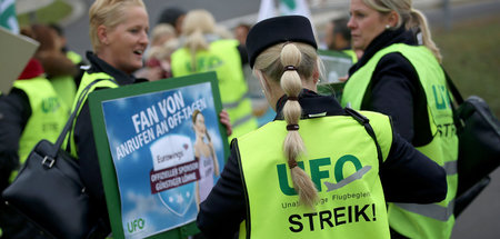 Streik: Bereits 2016 lieferten die in UFO organisierten Flugbegl...