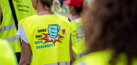 Beschäftigte im Einzelhandel streiken am Freitag in Stuttgart