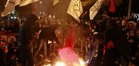 Antikommunismus als Staatsdoktrin: 2013 feierten ukrainische Neo...