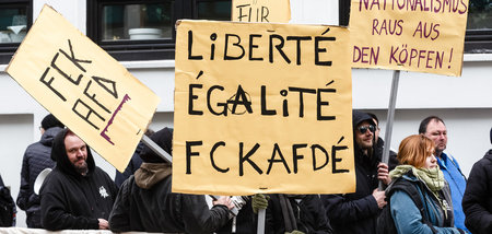 »FCKAFDÉ«: In der Hansestadt ist die AfD nicht bei allen willkom...