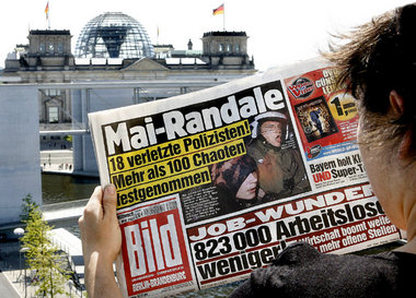 »Bild war und ist gegen Hungerlöhne«, behauptet Springer-Chef Ma...